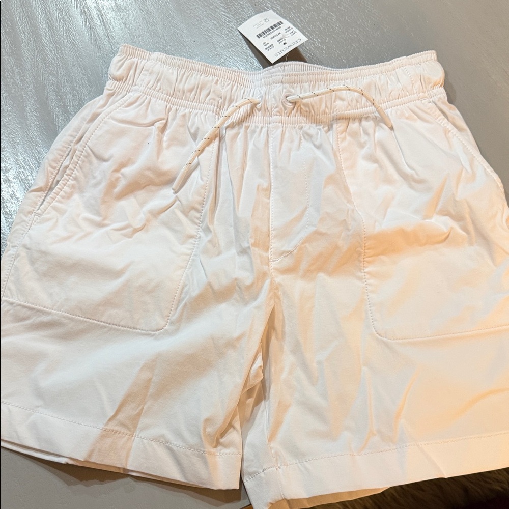 Crewcuts White Men's Athletic Shorts